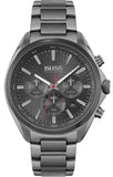 Buy Shop Hugo Boss Distinct Grey Dial Gren Steel Strap Watch for Men - 1513858 USA Online