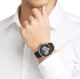 Buy Shop Hugo Boss Driver Black Dial Black Leather Strap Watch for Men - 1512879 USA Online