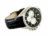 Buy Shop Hugo Boss Driver Black Dial Black Leather Strap Watch for Men - 1512879 USA Online
