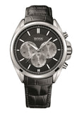Buy Shop Hugo Boss Driver Black Dial Black Leather Strap Watch for Men - 1512879 USA Online