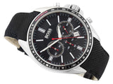 Buy Shop Hugo Boss Driver Black Dial Black Leather Strap Watch for Men -1513087 USA Online