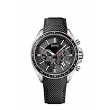 Buy Shop Hugo Boss Driver Black Dial Black Leather Strap Watch for Men -1513087 USA Online
