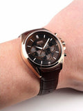 Buy Shop Hugo Boss Driver Black Dial Black Leather Strap Watch for Men - 1513092 USA Online