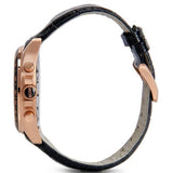 Buy Shop Hugo Boss Driver Black Dial Black Leather Strap Watch for Men - 1513092 USA Online