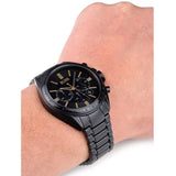 Buy Shop Hugo Boss Driver Black Dial Black Steel Strap Watch for Men - 1513277 USA Online