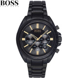 Buy Shop Hugo Boss Driver Black Dial Black Steel Strap Watch for Men - 1513277 USA Online