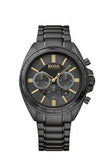 Buy Shop Hugo Boss Driver Black Dial Black Steel Strap Watch for Men - 1513277 USA Online