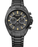 Buy Shop Hugo Boss Driver Black Dial Black Steel Strap Watch for Men - 1513277 USA Online