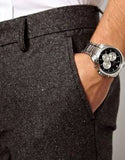 Buy Shop Hugo Boss Driver Black Dial Silver Steel Strap Watch for Men - 1512883 USA Online