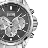 Buy Shop Hugo Boss Driver Black Dial Silver Steel Strap Watch for Men - 1512883 USA Online