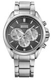 Buy Shop Hugo Boss Driver Black Dial Silver Steel Strap Watch for Men - 1512883 USA Online