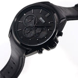 Buy Shop Hugo Boss Driver Chronograph Black Dial Black Leather Strap Watch For Men - HB1513061 USA Online