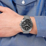 Buy Shop Hugo Boss Driver Chronograph Black Dial Silver Steel Strap Watch For Men - 1513080 USA Online