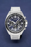 Buy Shop Hugo Boss Driver Chronograph Black Dial Silver Steel Strap Watch For Men - 1513080 USA Online