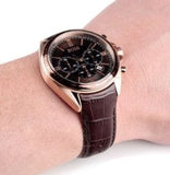 Buy Shop Hugo Boss Driver Chronograph Brown Dial Brown Leather Strap Watch For Men - HB1513093 USA Online