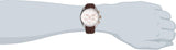 Buy Shop Hugo Boss Driver Chronograph Silver Dial Brown Leather Strap Watch For Men - 1512881 USA Online
