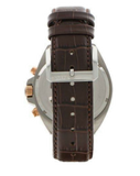 Buy Shop Hugo Boss Driver Chronograph Silver Dial Brown Leather Strap Watch For Men - 1512881 USA Online
