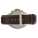 Buy Shop Hugo Boss Driver Chronograph Silver Dial Brown Leather Strap Watch For Men - 1512881 USA Online