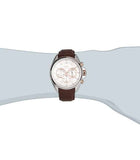 Buy Shop Hugo Boss Driver Quartz Silver Dial Brown Leather Strap Watch For Men - HB1512881 USA Online