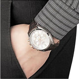 Buy Shop Hugo Boss Driver Quartz Silver Dial Brown Leather Strap Watch For Men - HB1512881 USA Online