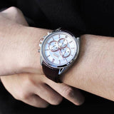 Buy Shop Hugo Boss Driver Quartz Silver Dial Brown Leather Strap Watch For Men - HB1512881 USA Online