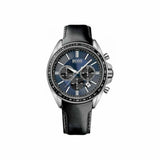 Buy Shop Hugo Boss Driver Sport Chronograph Blue Dial Black Leather Strap Watch for Men - 1513077 USA Online