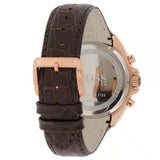 Buy Shop Hugo Boss Driver Sport Chronograph Brown Dial Brown Leather Strap Watch for Men - 1513093 USA Online
