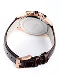 Buy Shop Hugo Boss Driver Sport Chronograph Brown Dial Brown Leather Strap Watch for Men - 1513093 USA Online