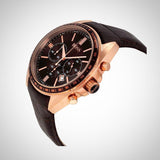 Buy Shop Hugo Boss Driver Sport Chronograph Brown Dial Brown Leather Strap Watch for Men - 1513093 USA Online