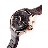 Buy Shop Hugo Boss Driver Sport Chronograph Brown Dial Brown Leather Strap Watch for Men - 1513093 USA Online