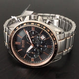 Buy Shop Hugo Boss Driver Sport Grey Dial Grey Steel Strap Watch for Men - 1513094 USA Online