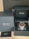 Buy Shop Hugo Boss Driver Sport Grey Dial Grey Steel Strap Watch for Men - 1513094 USA Online