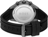 Buy Shop Hugo Boss Energy Chronograph Black Dial Black Silicon Strap Watch For Men - 1513969 USA Online