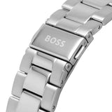 Buy Shop Hugo Boss Energy Chronograph Black Dial Silver Steel Strap Watch For Men - 1513971 USA Online