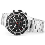 Buy Shop Hugo Boss Energy Chronograph Black Dial Silver Steel Strap Watch For Men - 1513971 USA Online