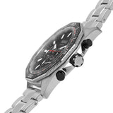 Buy Shop Hugo Boss Energy Chronograph Black Dial Silver Steel Strap Watch For Men - 1513971 USA Online