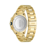 Buy Shop Hugo Boss Energy Chronograph Blue Dial Gold Steel Strap Watch For Men - 1513973 USA Online