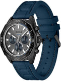 Buy Shop Hugo Boss Energy Chronograph Grey Dial Green Rubber Strap Watch For Men - 1513972 USA Online