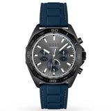 Buy Shop Hugo Boss Energy Chronograph Grey Dial Green Rubber Strap Watch For Men - 1513972 USA Online