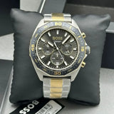 Buy Shop Hugo Boss Energy Chronograph Grey Dial Two Tone Steel Strap Watch For Men - 1513974 USA Online