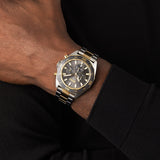 Buy Shop Hugo Boss Energy Chronograph Grey Dial Two Tone Steel Strap Watch For Men - 1513974 USA Online