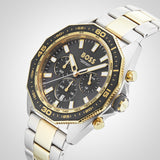 Buy Shop Hugo Boss Energy Chronograph Grey Dial Two Tone Steel Strap Watch For Men - 1513974 USA Online