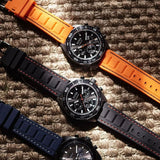 Buy Shop Hugo Boss Energy Chronograph Quartz Black Dial Orange Rubber Strap Watch For Men - 1513970 USA Online