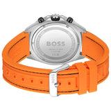 Buy Shop Hugo Boss Energy Chronograph Quartz Black Dial Orange Rubber Strap Watch For Men - 1513970 USA Online