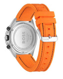 Buy Shop Hugo Boss Energy Chronograph Quartz Black Dial Orange Rubber Strap Watch For Men - 1513970 USA Online