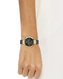 Buy Shop Hugo Boss Flawless Black Dial Black Mesh Bracelet Watch for Women - 1502627 USA Online