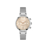 Buy Shop Hugo Boss Flawless Pink Dial Silver Mesh Bracelet Watch for Women - 1502625 USA Online