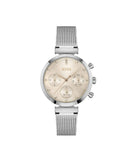 Buy Shop Hugo Boss Flawless Pink Dial Silver Mesh Bracelet Watch for Women - 1502625 USA Online