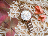 Buy Shop Hugo Boss Flawless Quartz White Dial Gold Steel Strap Watch for Women -1502531 USA Online