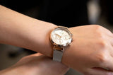 Buy Shop Hugo Boss Flawless Silver Dial Silver Mesh Bracelet Watch for Women -1502551 USA Online